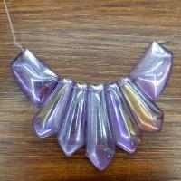 Gemstone Jewelry Pendant, polished, DIY 40*80mm 