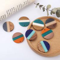 Resin Jewelry Pendant, epoxy gel, fashion jewelry & DIY 28mm 