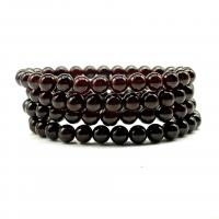 Natural Garnet Bracelet, DIY, brown 