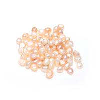 Perle comme Pommes de terre perles d'eau douce, Rond, naturel, DIY, rose, 7-9mm, Vendu par sac