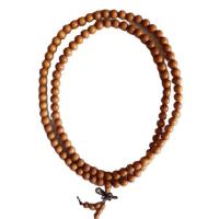 Sandelholz Armband, rund, buddhistischer Schmuck & unisex, 8mm, 108PCs/Strang, verkauft von Strang