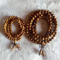 La madera de agar Pulsera, Esférico, La joyería budista & unisexo & diverso tamaño para la opción, Vendido por Sarta