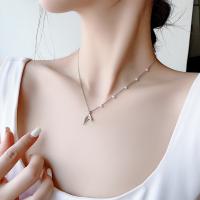 Zinc Alloy Necklace, fashion jewelry & for woman 