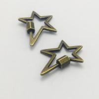 Zinc Alloy Star Pendant, plated, DIY 