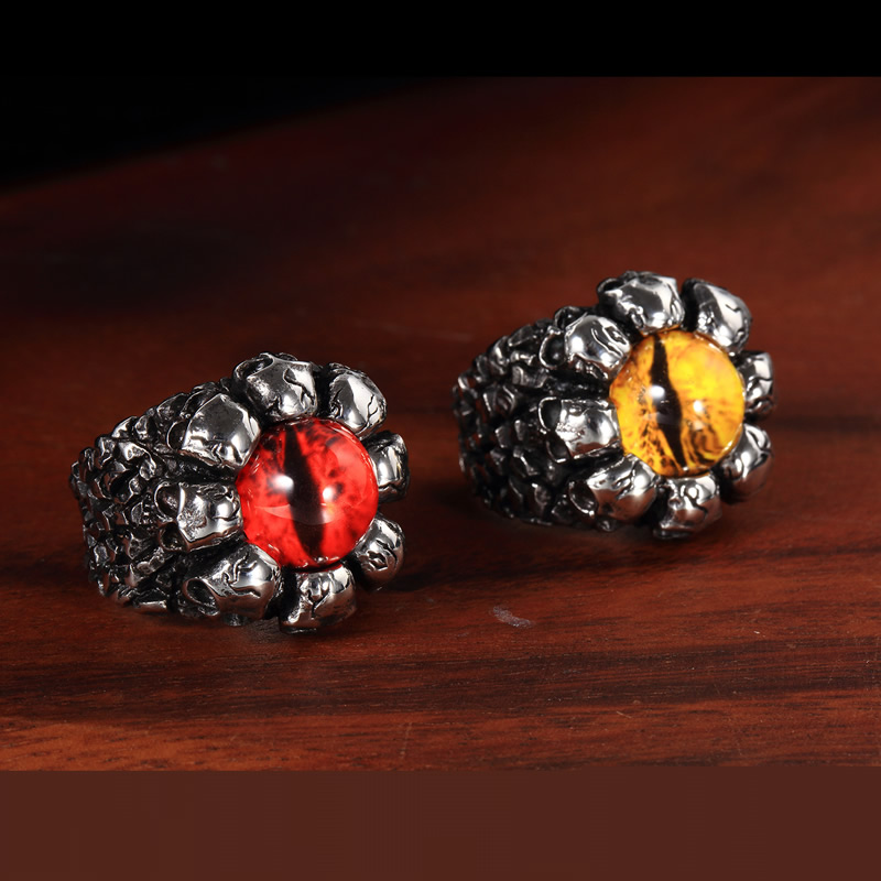 Pierre précieuse bague en acier inoxydable, avec pierre gemme, Placage, normes différentes pour le choix & pour homme, plus de couleurs à choisir, Vendu par PC