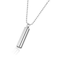 acier inoxydable Pendentif cercueil cinéraires, bijoux de mode, argent, Vendu par PC