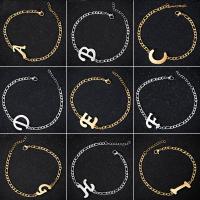 Edelstahl Charm Armband, plattiert, Modeschmuck & verschiedene Stile für Wahl & für Frau, keine, verkauft von Strang