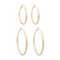 Zinc Alloy Hoop Earring, plated & for woman 