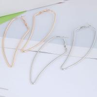 Zinc Alloy Hoop Earring, plated, for woman 