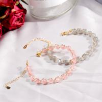 Quartz Bracelets, with Brass, Round, plated, fashion jewelry & for woman 155+50mm 