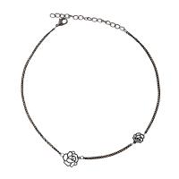 Ожерелье Мода Choker, Латунь, электрофорез, Женский, черный, длина:12.59 дюймовый, продается Strand