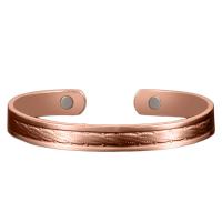 Brass Cuff Bangle, fashion jewelry, rose gold color 