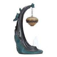 Incense Smoke Flow Backflow Holder Ceramic Incense Burner, Porcelain, for home and office & durable 