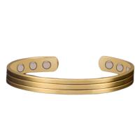 Brass Cuff Bangle, fashion jewelry, golden 