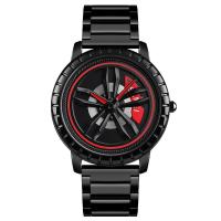 Montre à bijoux pour homme SKmei®, alliage de zinc, avec verre & acier inoxydable, mouvement chinoise, acier inoxydable fermoir bande de montre, Placage, Résistant à l’eau de vie, plus de couleurs à choisir Vendu par PC