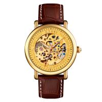 Montre à bijoux pour homme SKmei®, alliage de zinc, avec verre & acier inoxydable, mouvement chinoise, acier inoxydable fermoir bande de montre, Placage, Résistant à l’eau de vie, plus de couleurs à choisir Vendu par PC