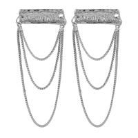 Fashion Fringe Earrings, Zinc Alloy, fashion jewelry & for woman 