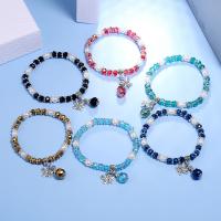 Crystal Bracelets, plated, fashion jewelry & for woman 17-18cm, Inner Approx 50mm 