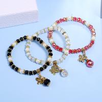 Crystal Bracelets, plated, fashion jewelry & for woman 17-18cm, Inner Approx 50mm 