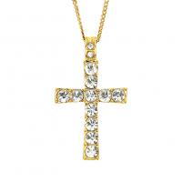 Men Necklace, Zinc Alloy, with Stainless Steel, plated, for man & with rhinestone Inch 