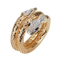 Zinc Alloy Rhinestone Bracelets, plated, for woman & with rhinestone 