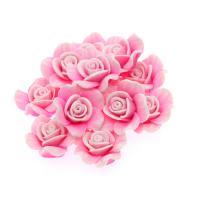 Flower Polymer Clay Beads, handmade & DIY 29*30*15mm Approx 1mm 