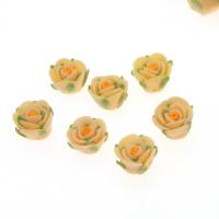 Flower Polymer Clay Beads, handmade & DIY 16*17*11mm Approx 1mm 