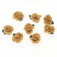 Flower Polymer Clay Beads, handmade & DIY 15*15*8mm Approx 1mm 