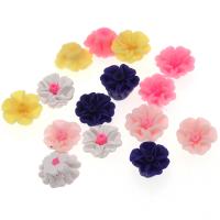 Flower Polymer Clay Beads, handmade & DIY 16*16*10mm Approx 1mm 