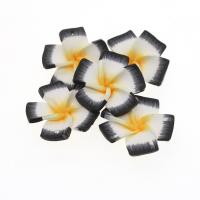 Flower Polymer Clay Beads, handmade & DIY 31*31*7mm Approx 1mm 