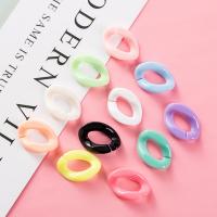 アクリルのリンクリング, アクリル, 選択のための異なる色とパターン & DIY, 無色, 17*23mm, 売り手 パソコン