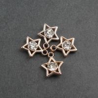 アクリルジュ エリー ペンダント, アクリル, 星, DIY, 金色, 17*14*5mm, 穴:約 2mm, 売り手 パソコン