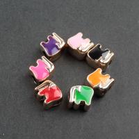 Enamel Acrylic Beads, Rabbit & DIY 18*11*9mm Approx 3mm 