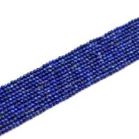 Natürlichen Lapislazuli Perlen, rund, DIY, 2mm, ca. 190PCs/Strang, verkauft von Strang