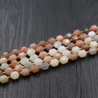 Sunstone Bead, polished, DIY & faceted 