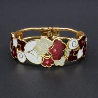 Cloisonné Brazalete, Bricolaje, más colores para la opción, 27x60x48mm, Vendido por UD