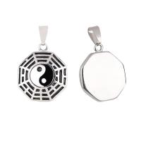 Stainless Steel Jewelry Charm, enamel 