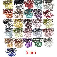 Harz Strass Cabochon, DIY & facettierte, keine, 5mm, ca. 200PCs/Tasche, verkauft von Tasche