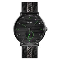 Montre à bijoux pour homme SKmei®, alliage de zinc, avec verre & acier inoxydable, mouvement chinoise, Résistant à l’eau de vie, plus de couleurs à choisir Vendu par PC