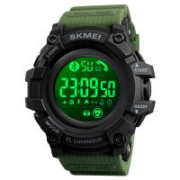 Montre à bijoux pour homme SKmei®, plastique ABS, avec Caoutchouc PU & verre, mouvement chinoise, Connexion Bluetooth & Résistant à l’eau de vie & lumineux, plus de couleurs à choisir Vendu par PC