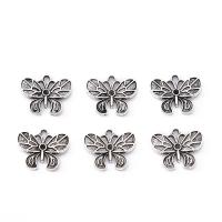 Zinc Alloy Jewelry Pendants, Butterfly, DIY, silver color 