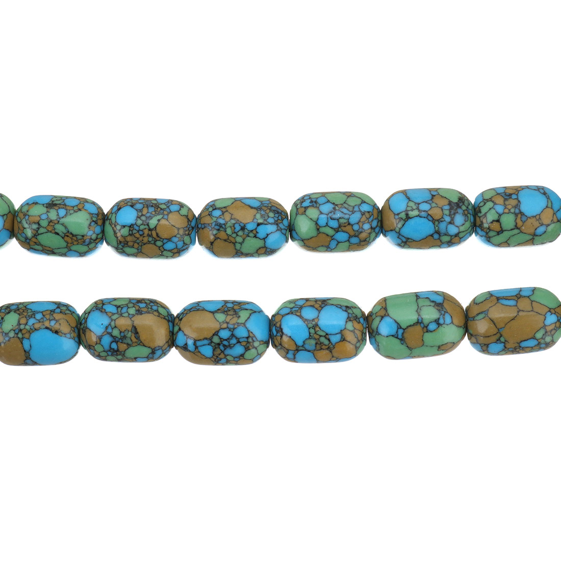 Synthetic Turquoise Beads, different size for choice, Hole:Approx 1.5mm, Sold By Strand