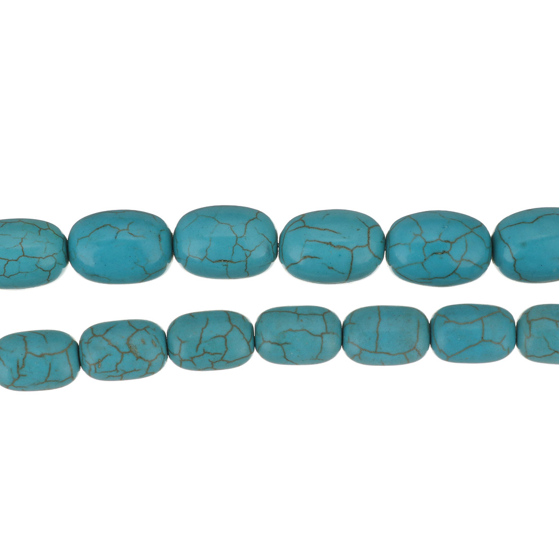 Synthetic Turquoise Beads, barrel, different size for choice, blue, Hole:Approx 1.5mm, Length:Approx 15.5 Inch, Sold By Strand