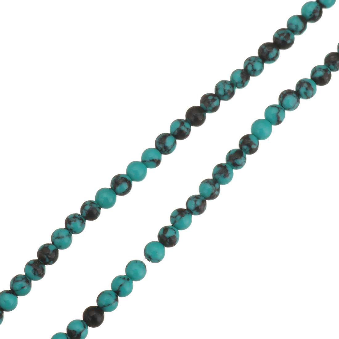 Synthetic Turquoise Beads, Round, different size for choice, blue, Hole:Approx 1mm, Length:Approx 16 Inch, Sold By Strand