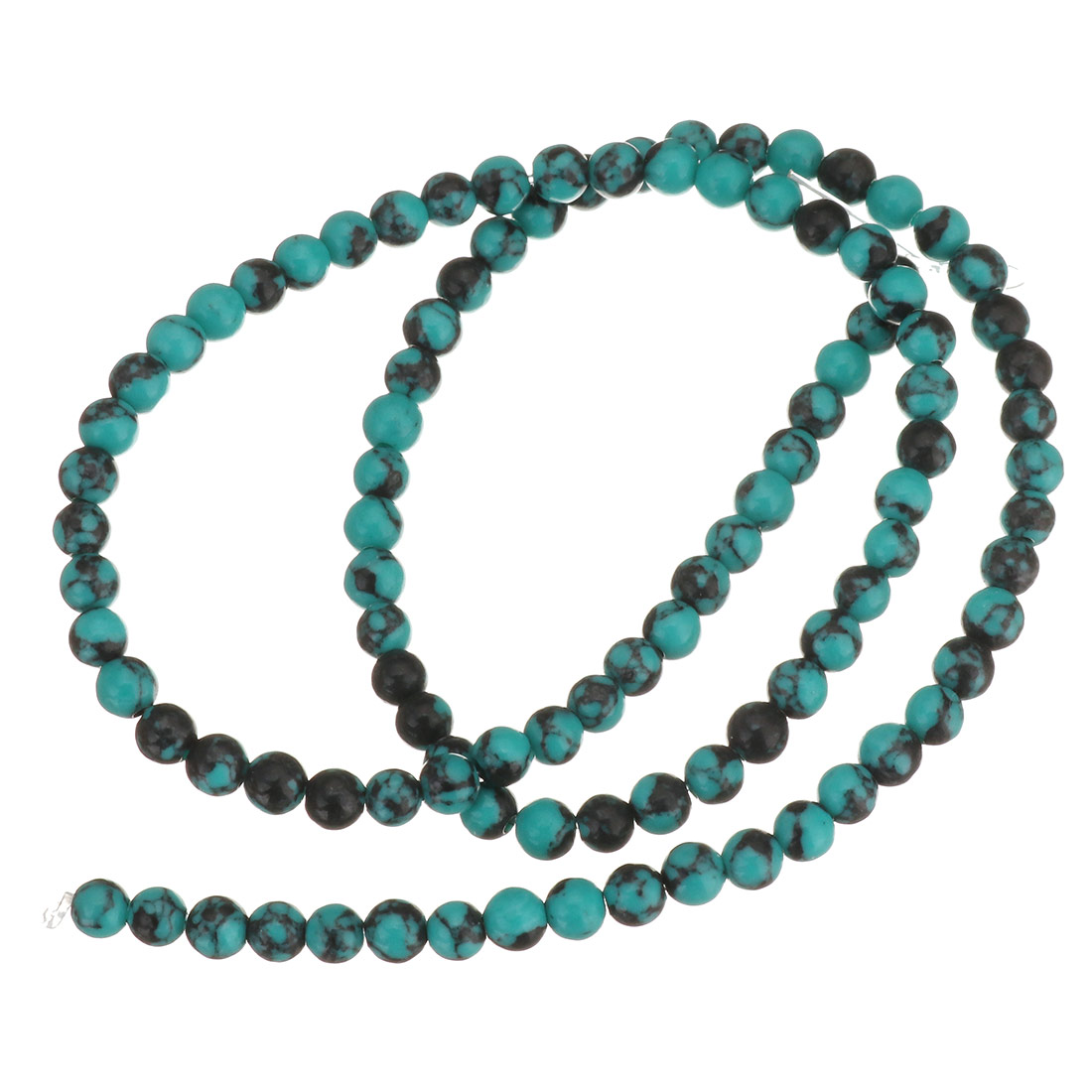 Synthetic Turquoise Beads, Round, different size for choice, blue, Hole:Approx 1mm, Length:Approx 16 Inch, Sold By Strand