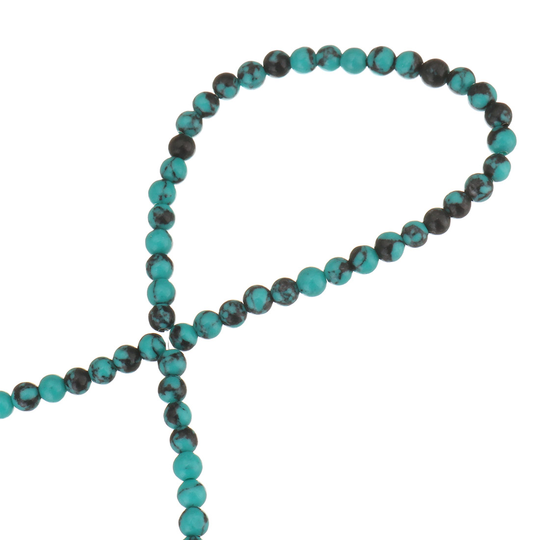 Synthetic Turquoise Beads, Round, different size for choice, blue, Hole:Approx 1mm, Length:Approx 16 Inch, Sold By Strand