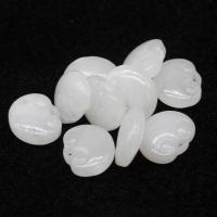 Jade Birma Perle, Burma Jade, poliert, DIY, weiß, 11*14mm, 10PCs/Tasche, verkauft von Tasche