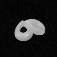 Jade Birma Perle, Burma Jade, Tropfen, poliert, DIY, weiß, 15*11*5mm, 10PCs/Tasche, verkauft von Tasche