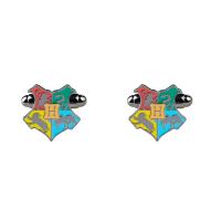 Zinc Alloy Cufflinks, gun black plated, durable & for man, multi-colored 