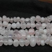 Gemstone Chips, Rose Quartz, DIY light pink 